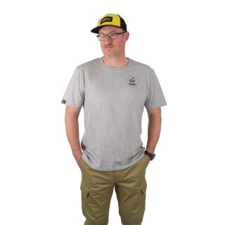 Black Cat - Grey Marl T-Shirt L
