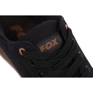 Fox - Black Canvas Shoe Size 7 / 41