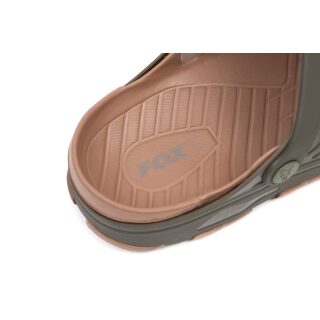 Fox - Khaki Clogs Size 9 / 43