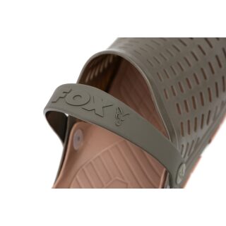 Fox - Khaki Clogs Size 9 / 43