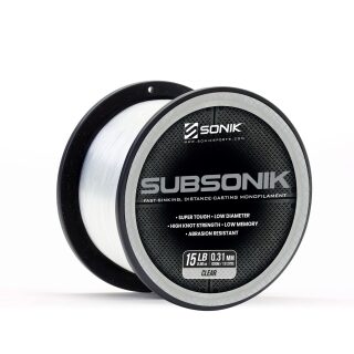 Sonik Subsonik Clear 22lb 0.38mm - 1200m
