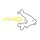 Sticker Quadratisch klein Avid