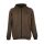 Avid Carp Compound Zip Hoodie Peat Brown