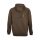 Avid Carp Compound Zip Hoodie Peat Brown