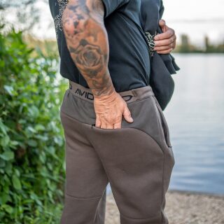 Avid Carp Compound Joggers Peat Brown