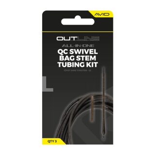 Avid Carp Outline Bag Stem Tungsten Tubing Kit - QC