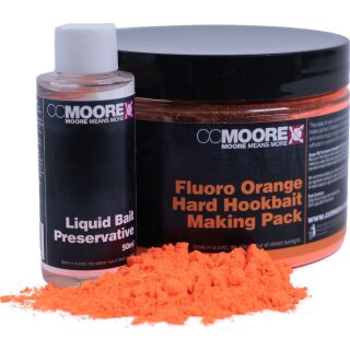 CCMoore Fluoro Orange Hard Hookbait Making Pack