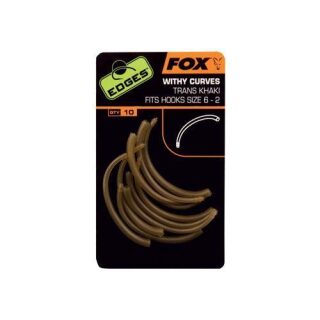 Fox - EDGES Withy Curve Adaptor - Trans Khaki Hook 6 - 2