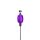 Fox - Black Label Dumpy Bobbin Purple