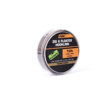 Fox - Edges Zig & Floater Hooklink 15lb - 0.30mm x100m