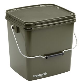 Trakker Olive Square Container inc tray 13 Ltr