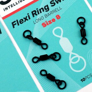 SEDO Flexi Ring Swivel Long Barel -  Size 8