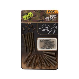 Fox - Edges Camo Safety Lead Clip Kit Size 7