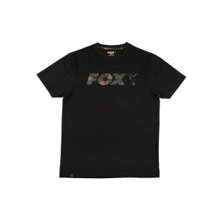 Fox Black/Camo T-Shirt Large