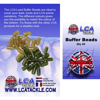 LCA - Buffer Beads Transparent Brown