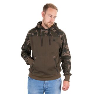 Fox - Khaki/Camo Hoody Small