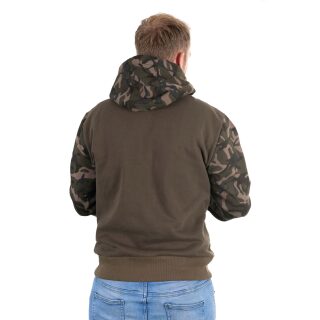 Fox - Khaki/Camo Hoody Small