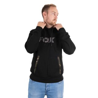 Fox - Black/Camo Hoody Medium