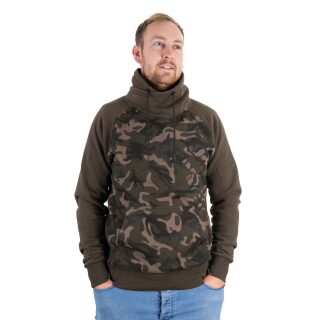 Fox - Khaki/Camo High Neck Hoody