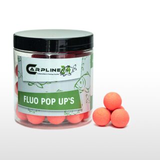 Carpline24 - Fluo Pop Ups - Rot 16 mm Robin Red