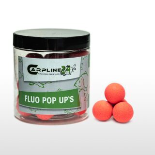 Carpline24 - Fluo Pop Ups - Rot 20 mm Erdbeere