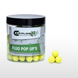 Carpline24 - Fluo Pop Ups - Gelb 12 mm Tinuts