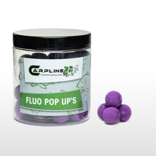 Carpline24 - Fluo Pop Ups - Violett 12 mm Neutral / ohne Flavour