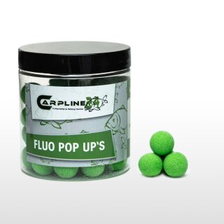 Carpline24 - Fluo Pop Ups - Grün 16 mm Knoblauch